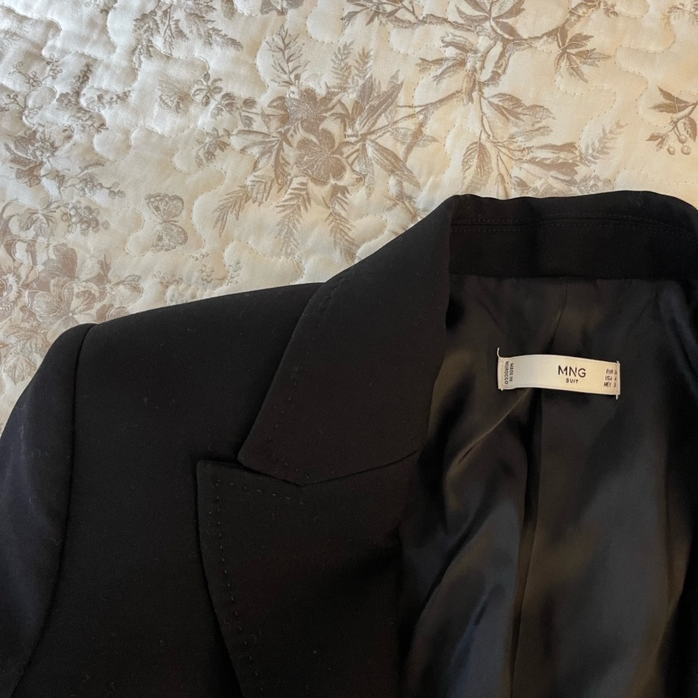 MNG Black Blazer Size 4